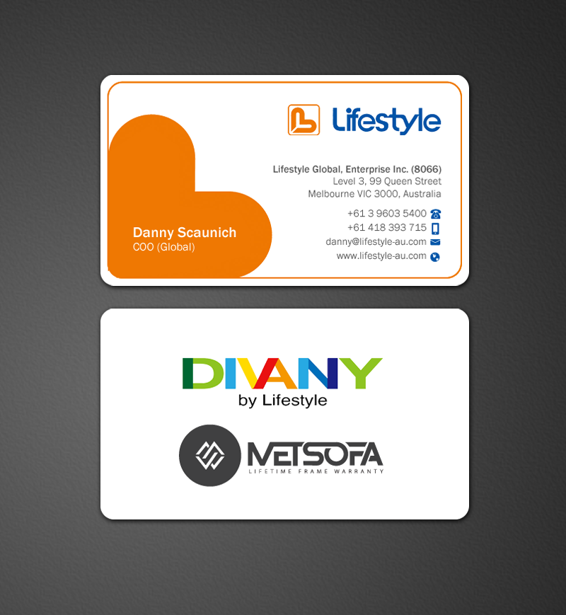 Visitenkarten-Design von Brand aid für Lifestyle | Design #13834832