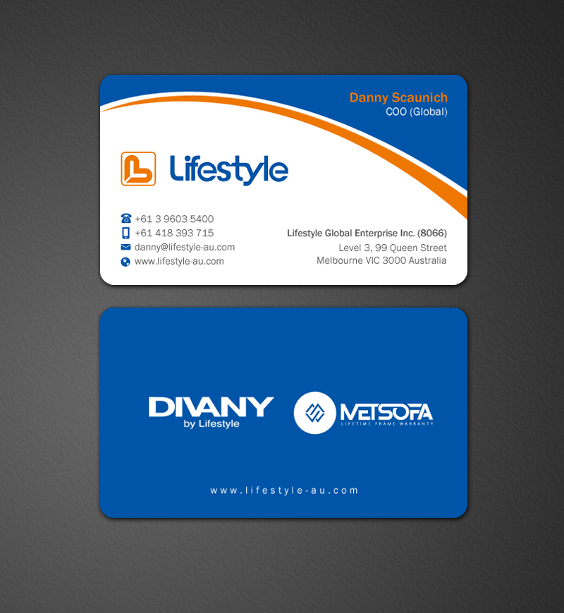 Visitenkarten-Design von Brand aid für Lifestyle | Design #13834853