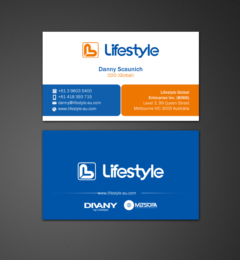 Visitenkarten-Design von Brand aid für Lifestyle | Design #13834856