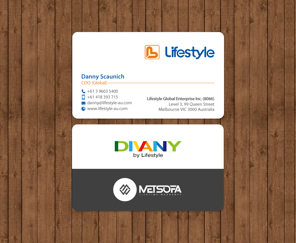 Business Card Design by chandrayaan.creative for Lifestyle | Design #13817394
