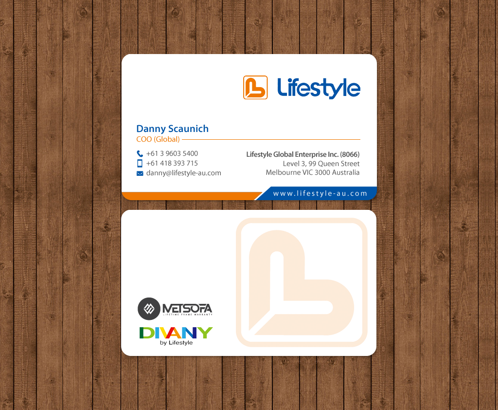 Business Card Design by chandrayaan.creative for Lifestyle | Design #13821014