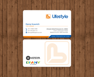 Business Card Design by chandrayaan.creative for Lifestyle | Design: #13821014
