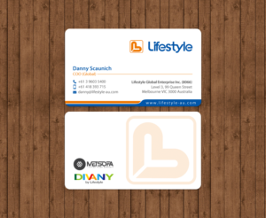 Business Card Design by chandrayaan.creative for Lifestyle | Design: #13821026