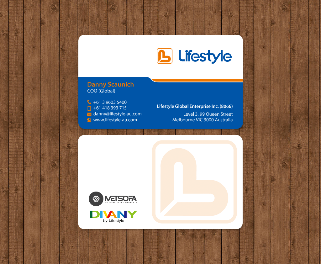 Business Card Design by chandrayaan.creative for Lifestyle | Design #13821028