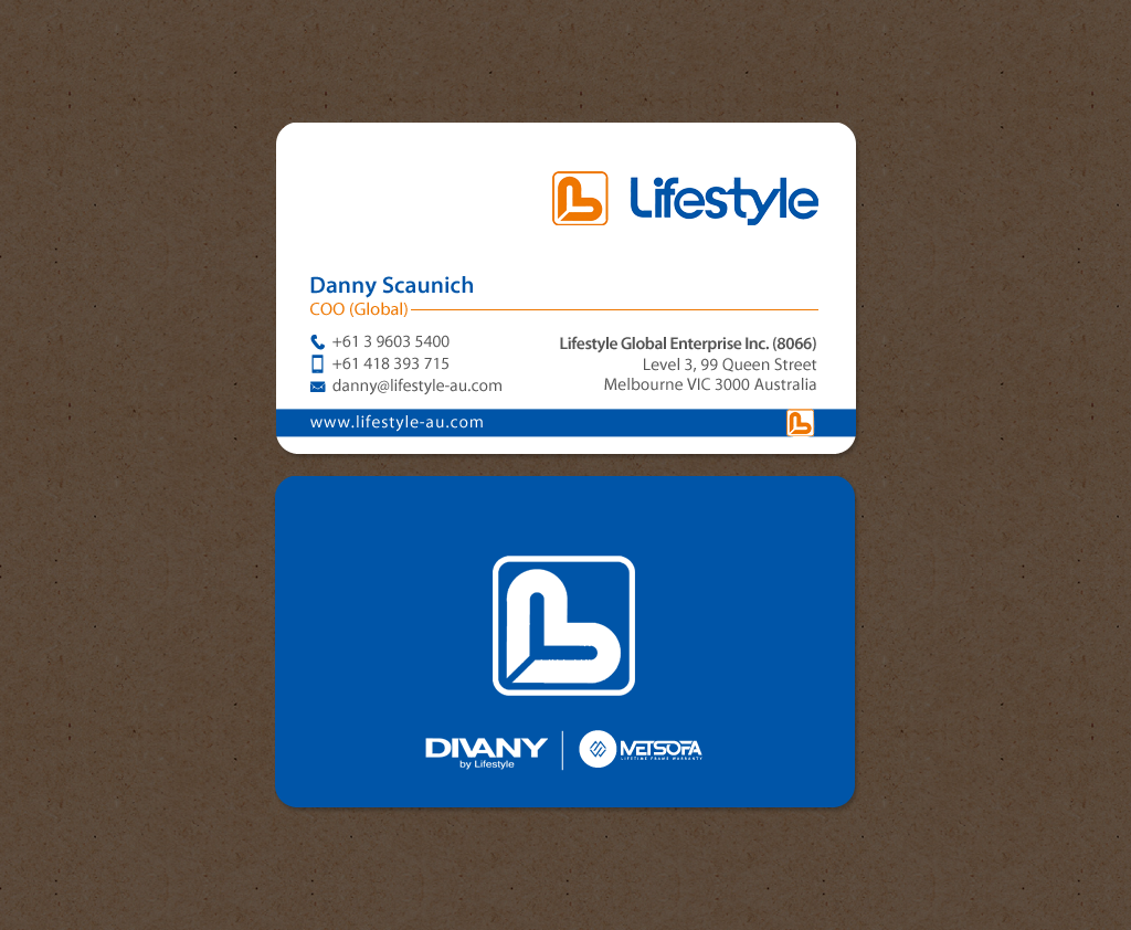 Business Card Design by chandrayaan.creative for Lifestyle | Design #13821029
