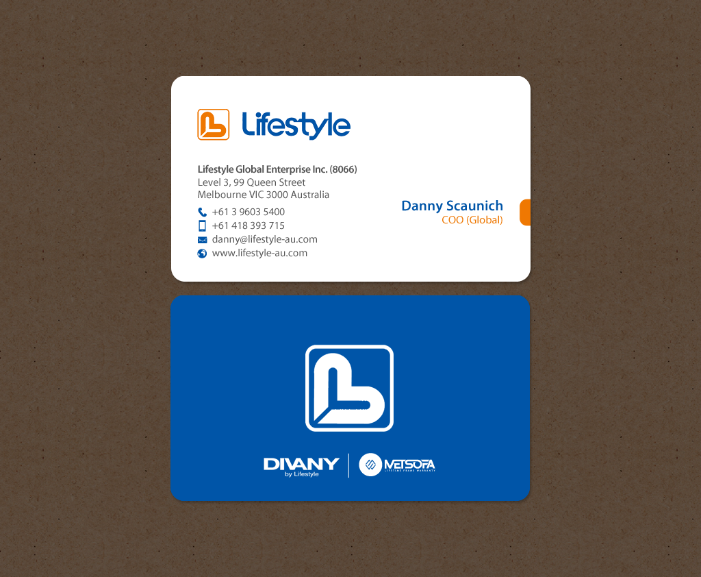 Business Card Design by chandrayaan.creative for Lifestyle | Design #13821045