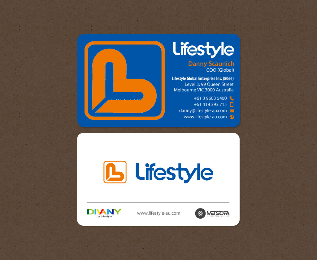 Business Card Design by chandrayaan.creative for Lifestyle | Design #13821048