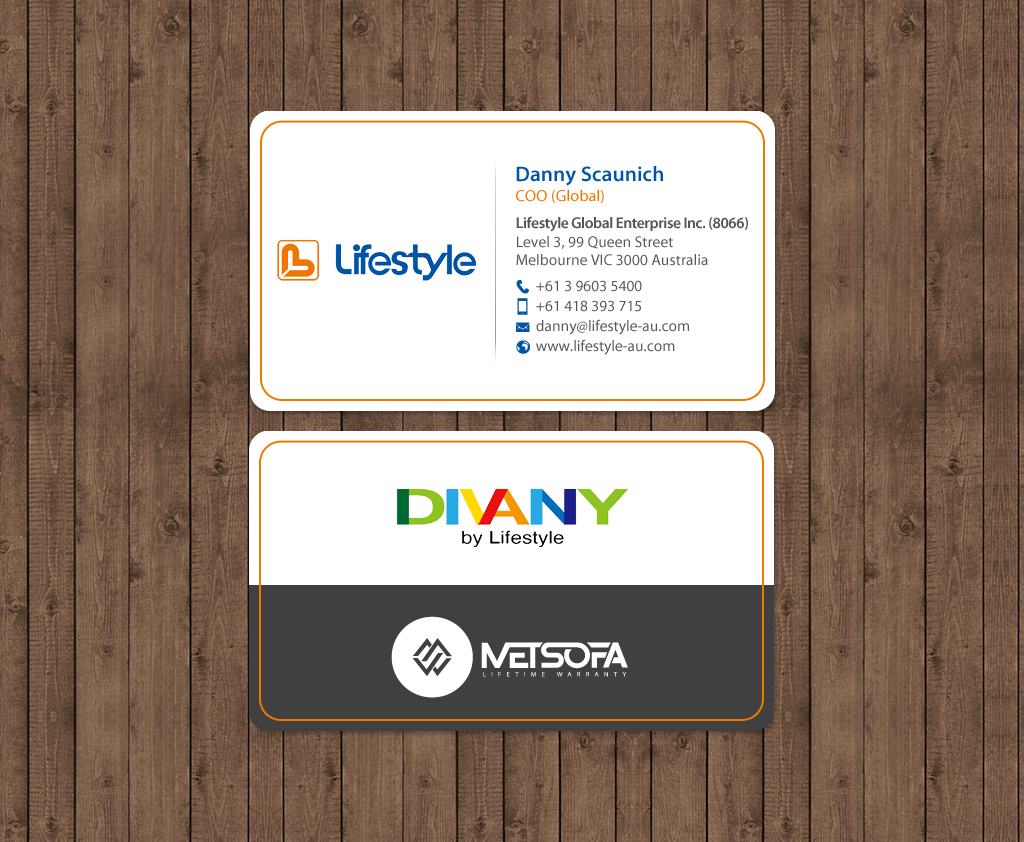 Business Card Design by chandrayaan.creative for Lifestyle | Design #13822524