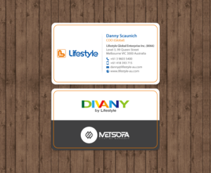 Business Card Design by chandrayaan.creative for Lifestyle | Design: #13822524