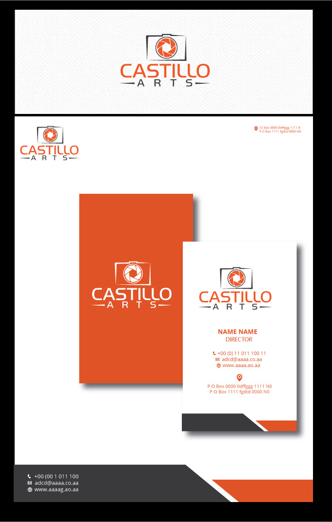 Diseño de Logo por zebronicgraphic para Castillo Arts | Diseño #13836891