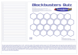 Stationery Design by Sarah Graphic for Instant Quizzes Ltd | Design: #13824674