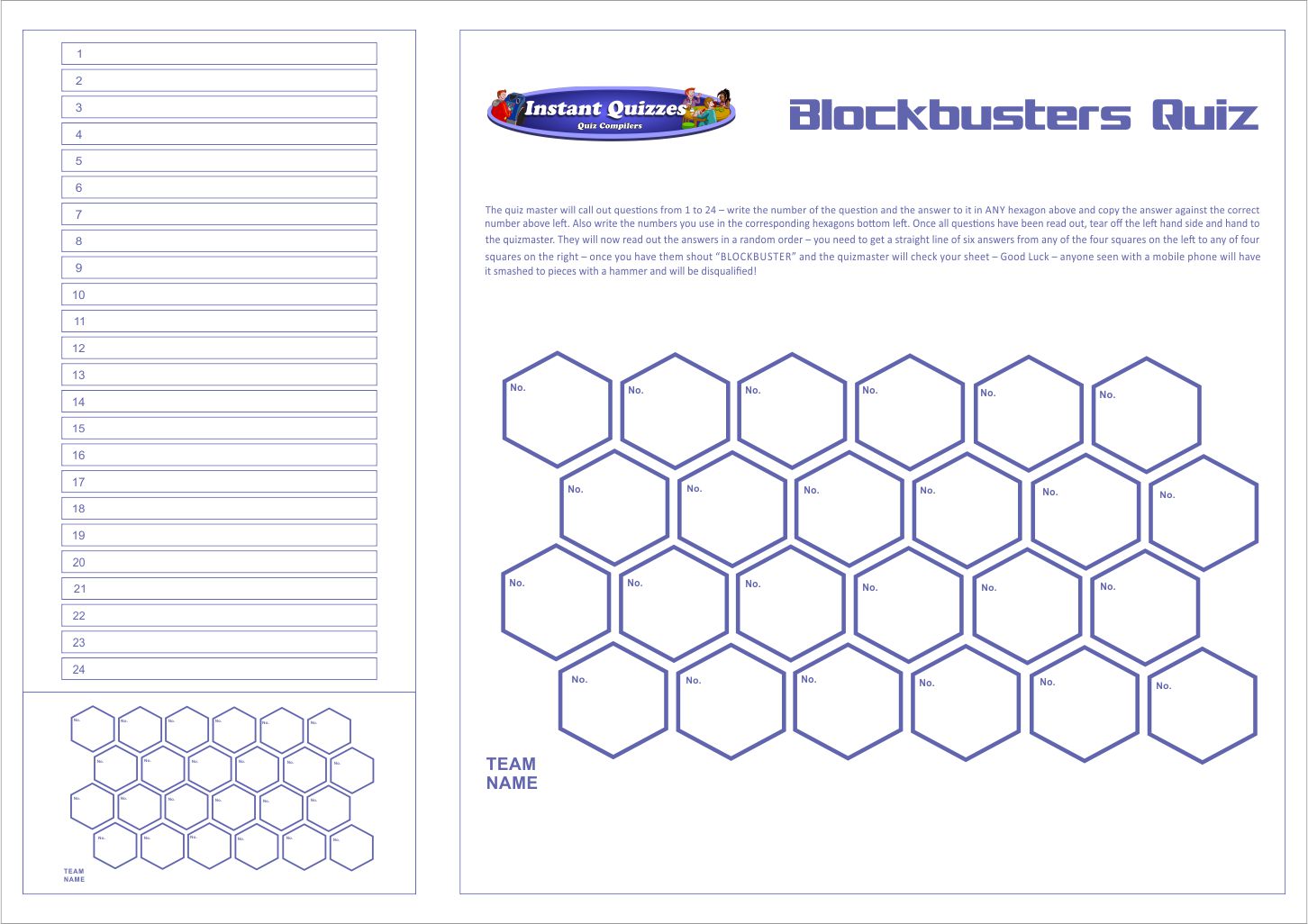 Stationery Design by Sarah Graphic for Instant Quizzes Ltd | Design #13834328