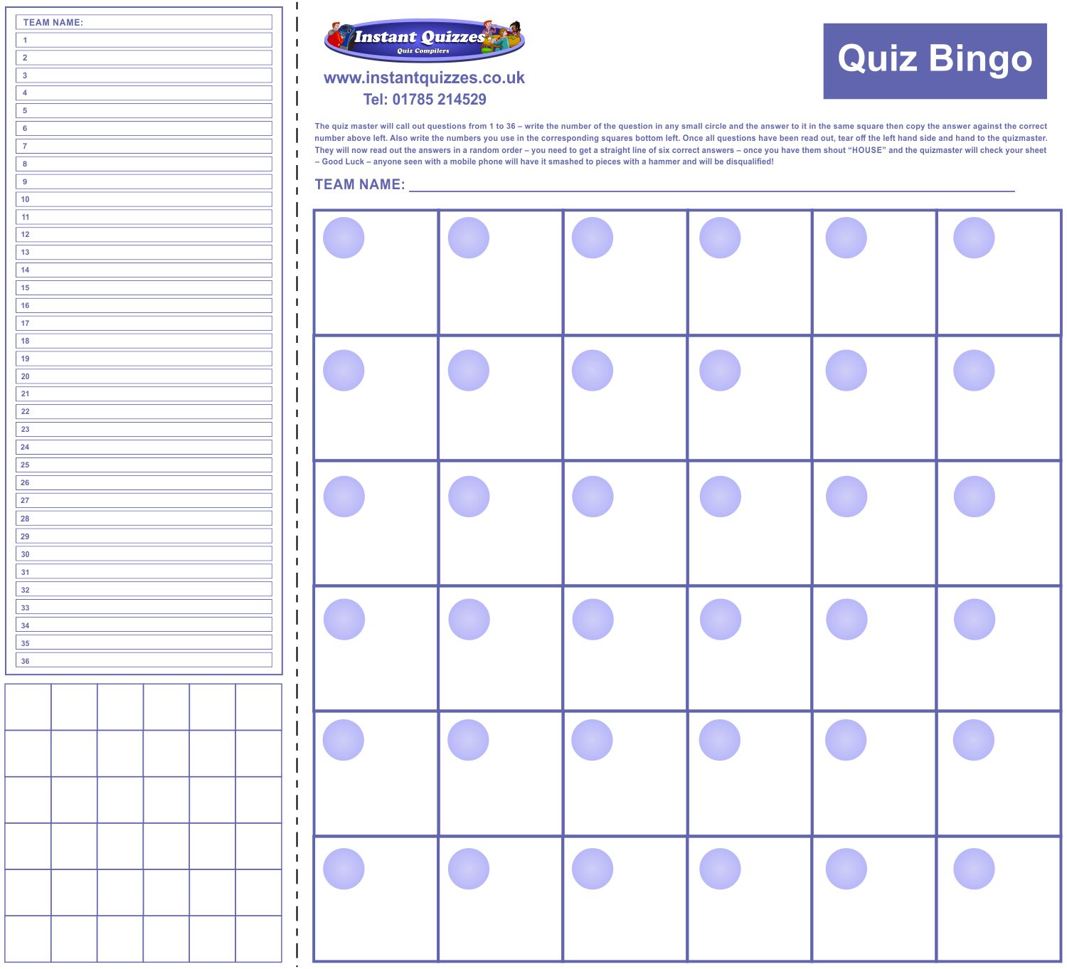 Stationery Design by Sarah Graphic for Instant Quizzes Ltd | Design #13875685