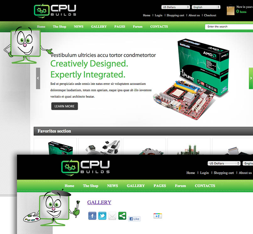 Art Design by Nick Saltmer Design for cpubuilds | Design #547963