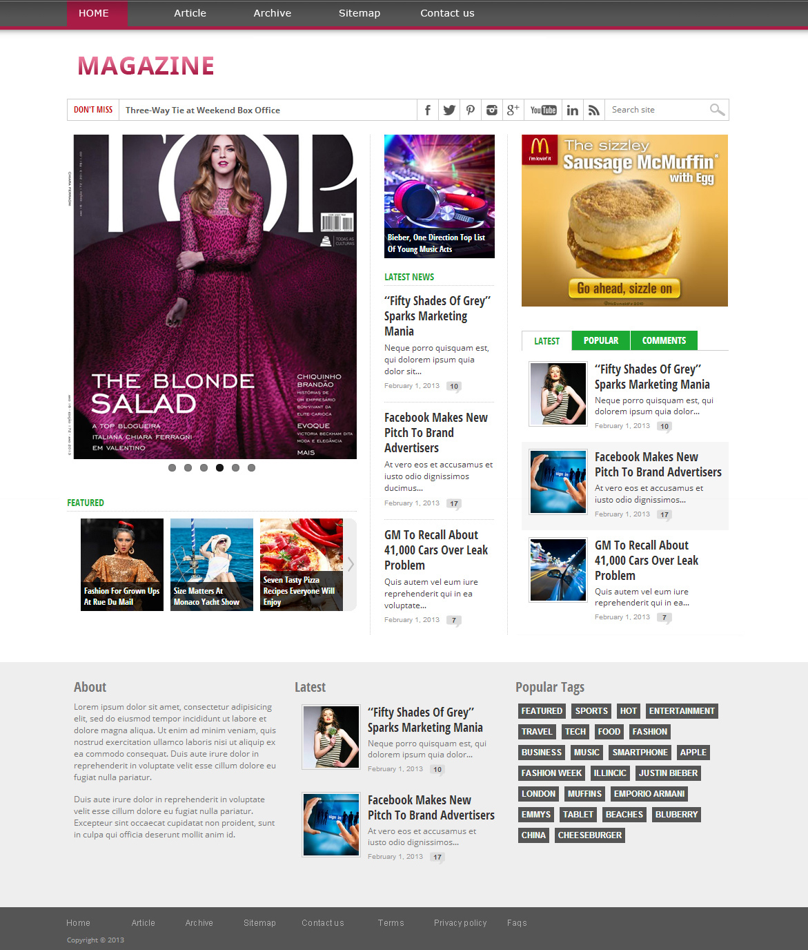 Wordpress Design by Roy for Soumya Ranjan Pratihari | Design #2817299