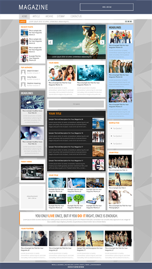 Wordpress Design by Shoaib Abbasi