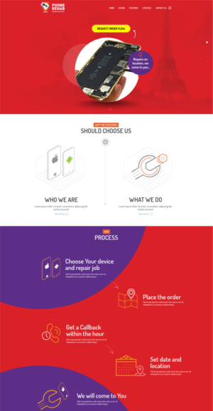 Web Design by looptriks for Service Planet Rotterdam B.V. | Design: #13889223
