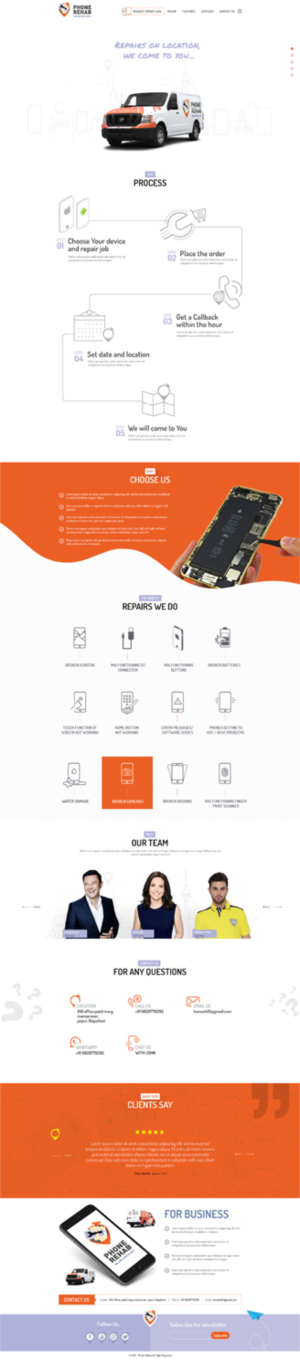 Web Design by looptriks for Service Planet Rotterdam B.V. | Design: #14067967
