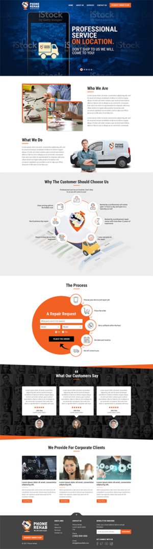 Web Design by RupalTechno for Service Planet Rotterdam B.V. | Design: #13914201