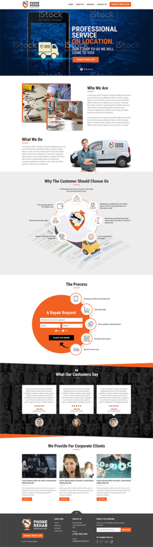 Web Design by RupalTechno for Service Planet Rotterdam B.V. | Design: #13914202