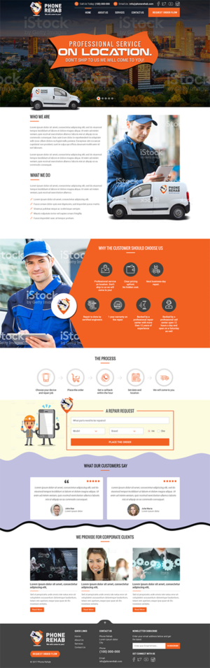 Web Design by RupalTechno for Service Planet Rotterdam B.V. | Design: #13960544