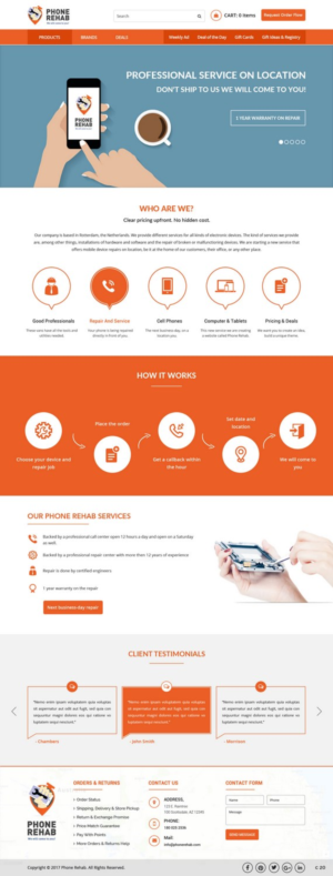 Web Design by pb for Service Planet Rotterdam B.V. | Design: #13820184
