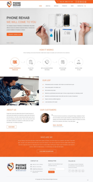 Web Design by pb for Service Planet Rotterdam B.V. | Design: #13820186