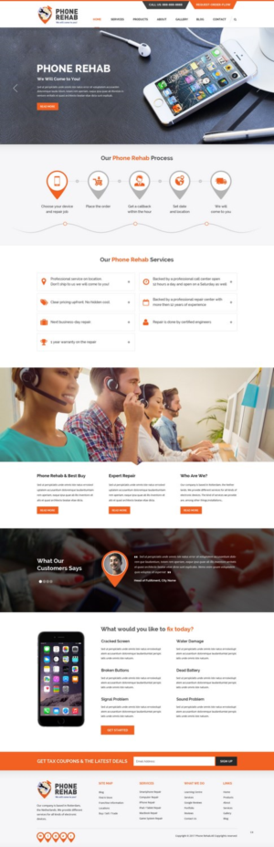 Web Design by pb for Service Planet Rotterdam B.V. | Design: #13820187