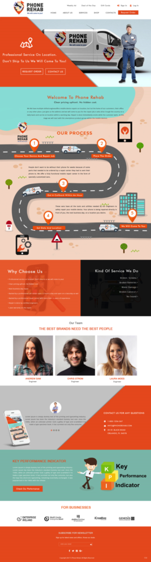 Web Design by pb for Service Planet Rotterdam B.V. | Design: #13941040