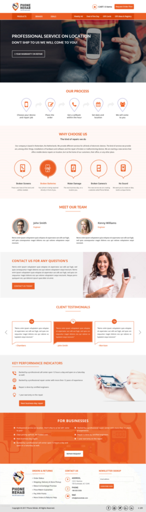 Web Design by pb for Service Planet Rotterdam B.V. | Design: #13941041