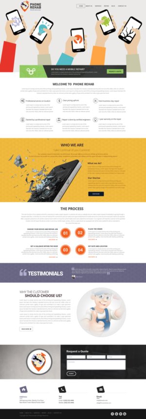 Web Design by Dream Logo Design for Service Planet Rotterdam B.V. | Design: #13837006