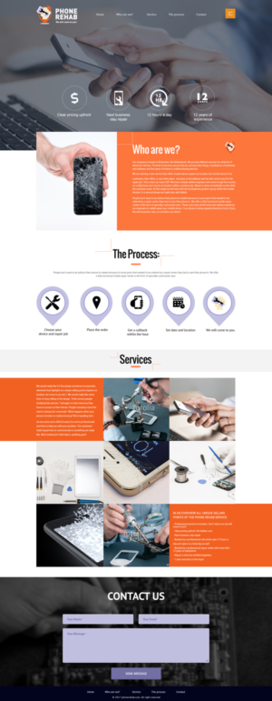 Web Design by Dream Logo Design for Service Planet Rotterdam B.V. | Design: #13837011