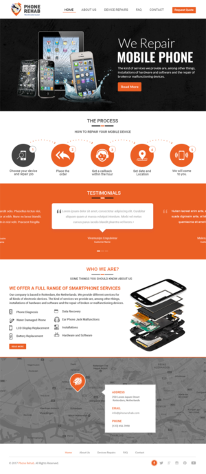 Web Design by Creative Usha for Service Planet Rotterdam B.V. | Design: #13894347