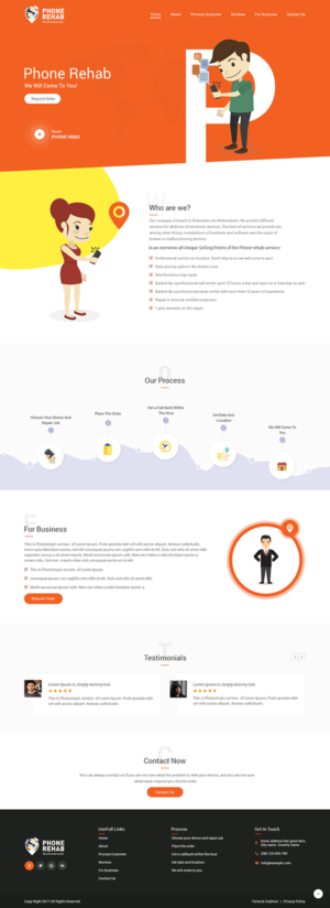 Web Design by zxsolutions for Service Planet Rotterdam B.V. | Design: #13873241