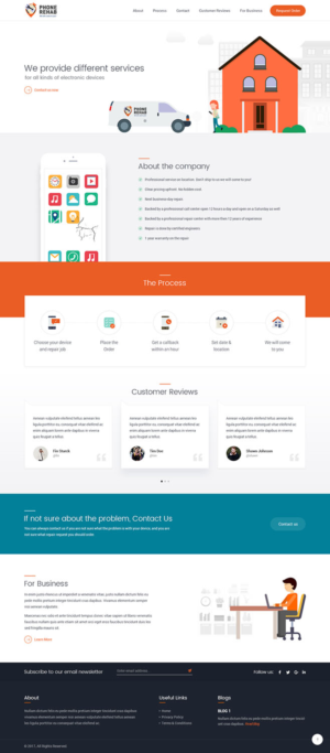Web Design by nzdesigners for Service Planet Rotterdam B.V. | Design: #13873197