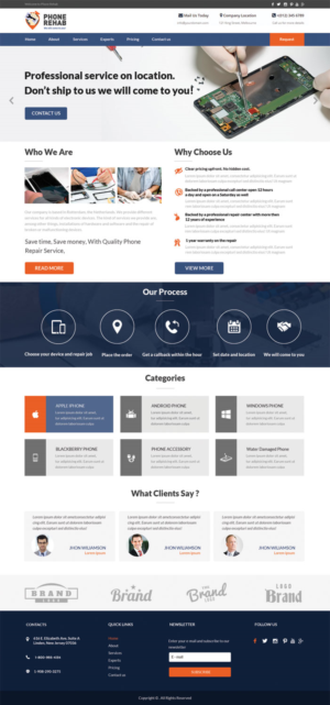 Web Design by e-graphics for Service Planet Rotterdam B.V. | Design: #13833532