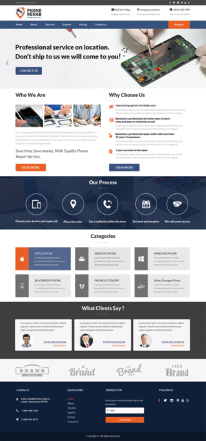 Web Design by e-graphics for Service Planet Rotterdam B.V. | Design: #13833533