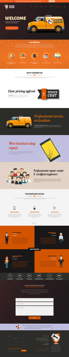 Web Design by Drexen for Service Planet Rotterdam B.V. | Design: #13940331