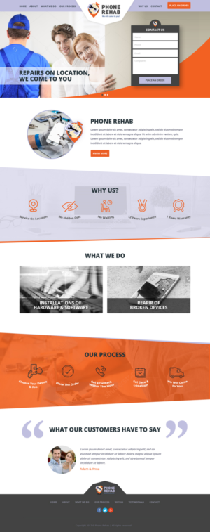 Web Design by LEE DESIGN for Service Planet Rotterdam B.V. | Design: #13844924
