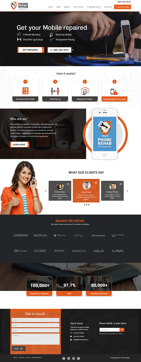 Web Design by e2developers for Service Planet Rotterdam B.V. | Design #13873930