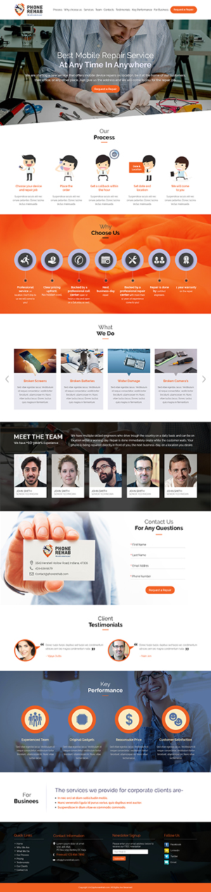 Web Design by Tpith for Service Planet Rotterdam B.V. | Design: #13987964