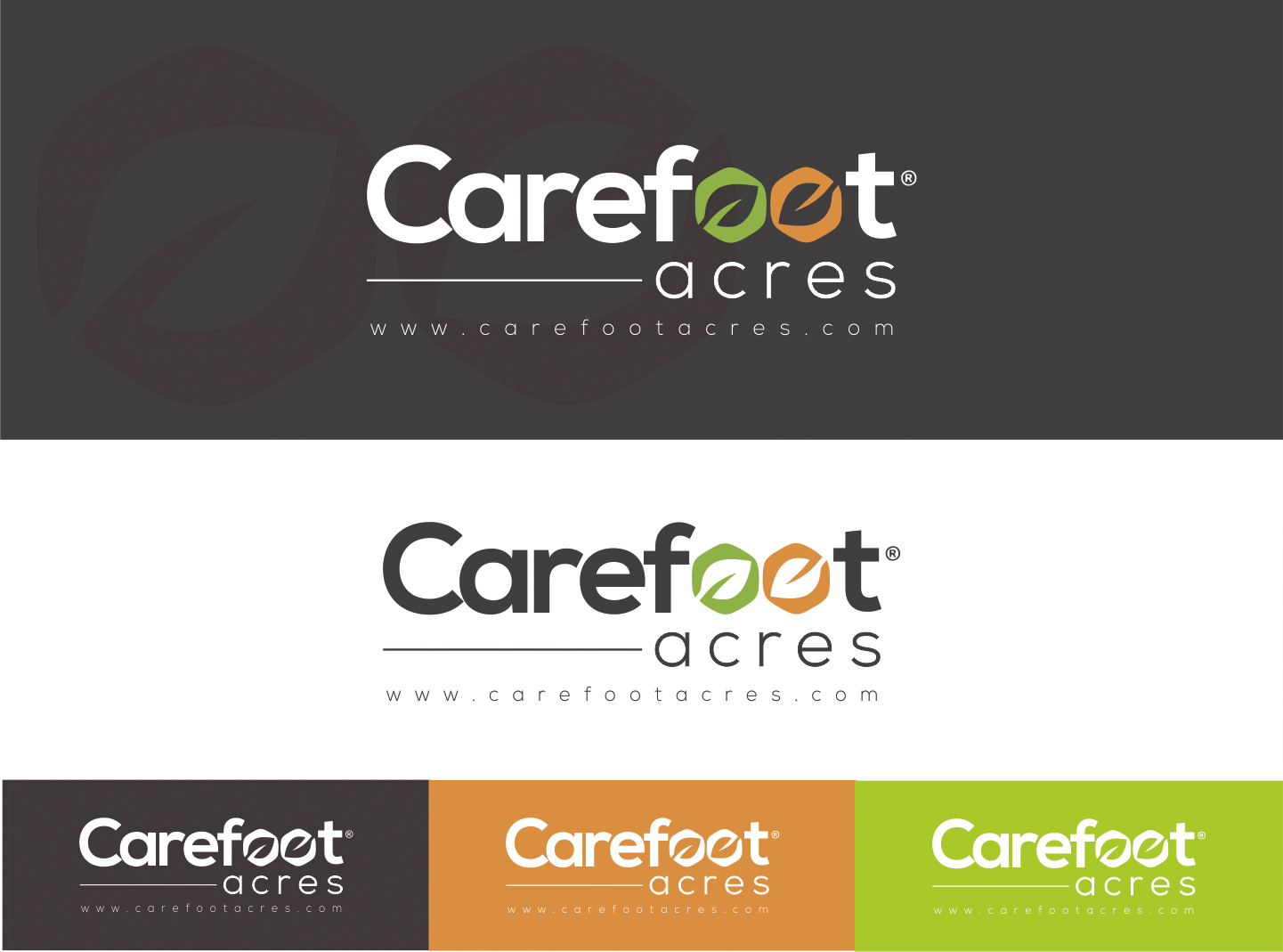 Diseño de Logo por nikkiblue para Carefoot Acres | Diseño #14157602