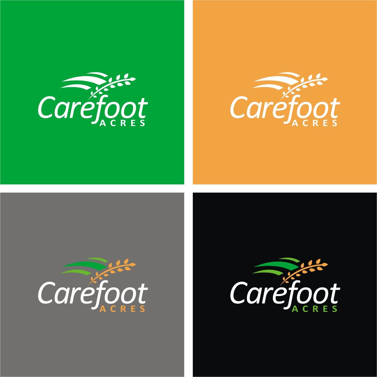 Diseño de Logo por webeezine para Carefoot Acres | Diseño #14337443