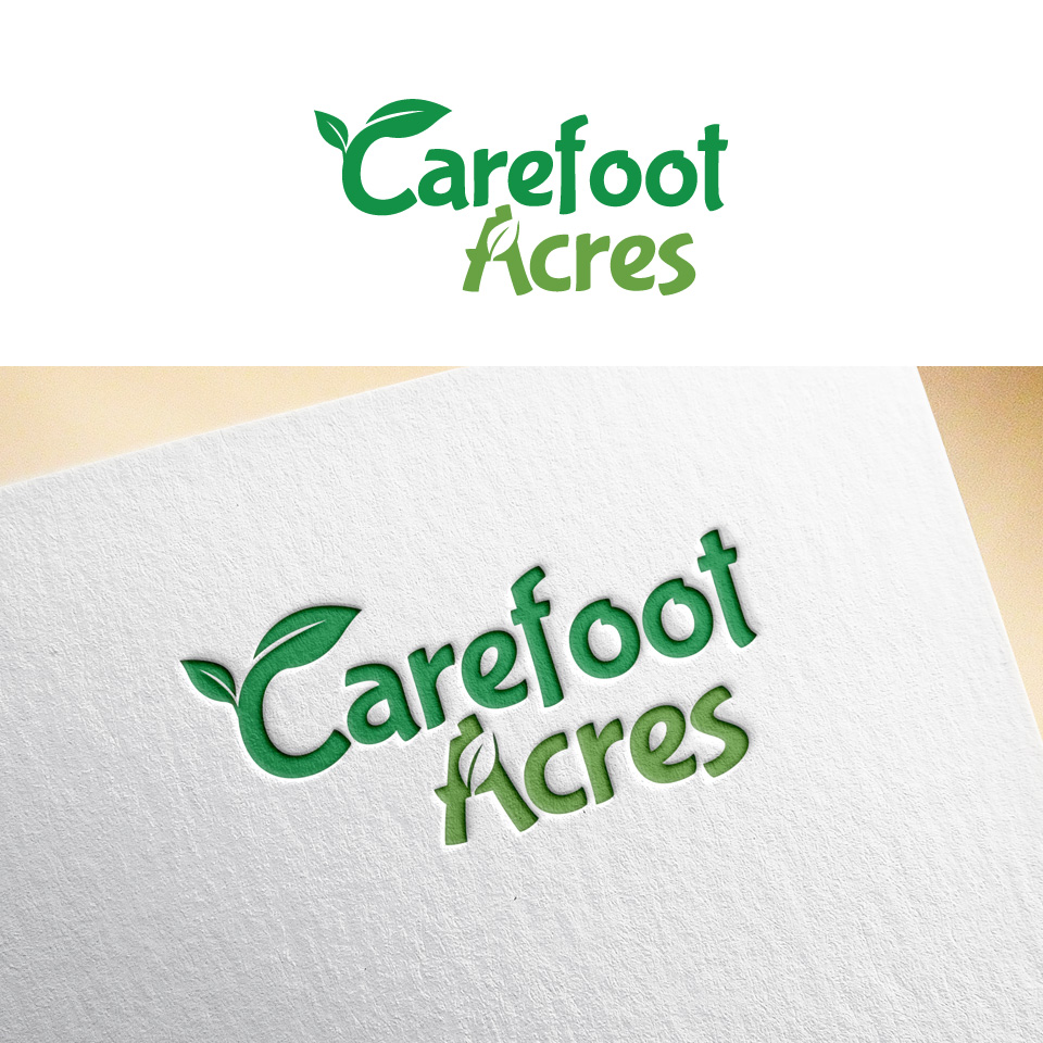 Diseño de Logo por alugara para Carefoot Acres | Diseño #14230351