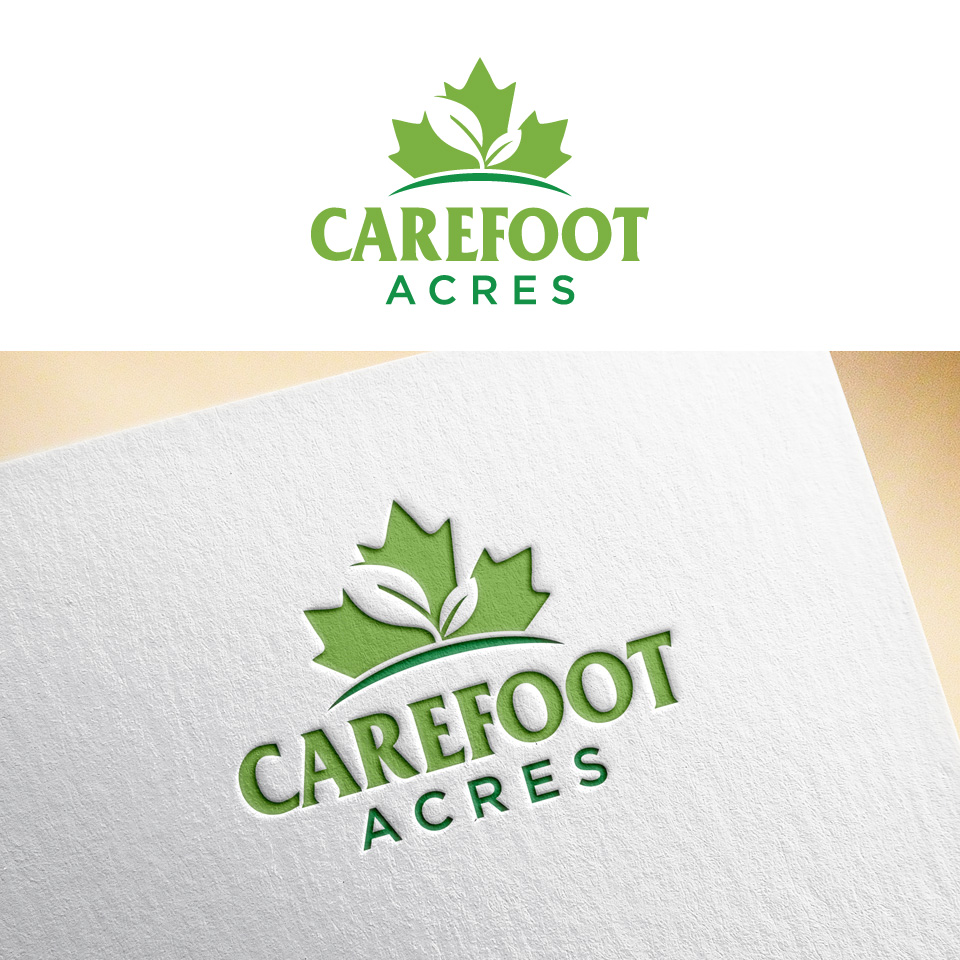 Logo-Design von alugara für Carefoot Acres | Design #14230395