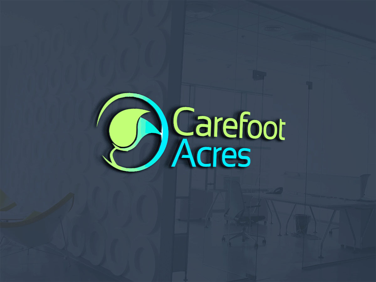 Logo-Design von abstraxt für Carefoot Acres | Design #13981297