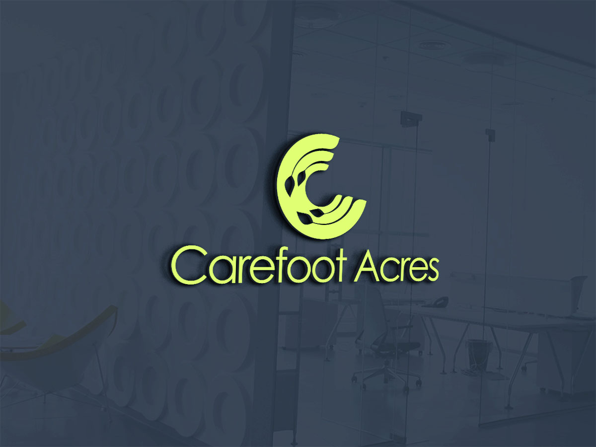 Logo-Design von abstraxt für Carefoot Acres | Design #13981299