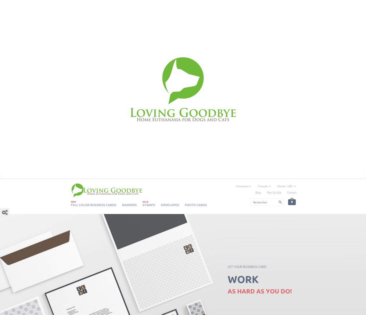 Diseño de Logo por Paulsein para Loving Goodbye | Diseño #13834201