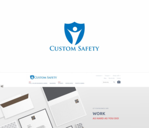 Logo Design by Paulsein for Custom Safety and Compliance LLC | Design: #13834195