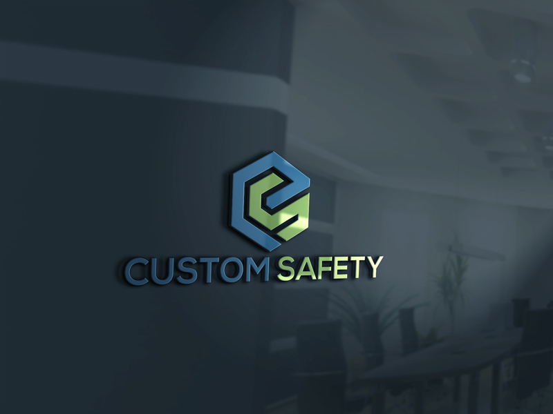 Logo Design by NightStudio for Custom Safety and Compliance LLC | Design #13823824